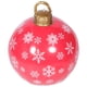 thumbnail image 5 of Adorno navideño inflable gigante para fiestas navideñas: bola colgante gigante, 5 of 7
