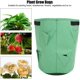 thumbnail image 4 of 2 Piezas 8 Bolsillos Bolsas para Plantar Fresas Bolsas para Cultivo de Plantas de Jardín de Fieltro Plegables de 10 Galones Bolsas Reutilizables para Cultivo de Plantas Cubos para Plantar Fl, 4 of 5