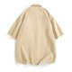 thumbnail image 3 of Blusa y camisa de manga corta con cuello vuelto para hombre, informal, de color liso, con botones, bolsillo, solapa para exteriores, camisa de manga larga a la moda, blusa para hombre, 3 of 3