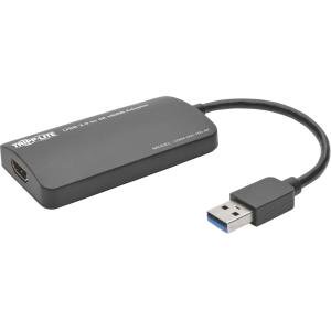 Tripp Lite USB 3.0 SuperSpeed to HDMI Dual Monitor External Video Graphics Card Adapter 4K x 2K - 1 x HDMI - PC, Mac" USB 3.0 DUAL-MONITOR 4KX2K