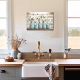 thumbnail image 2 of Farmhouse Bathroom Wall Decor Rustic Bathroom Wall Art, Butterfly Daisy Canvas Print Country Farmhouse Picture Artwork for Walls, Modern Bath Home Restroom Wall Art 12x18 Inches, 2 of 6