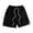 Black, variant on Mercatoo Kids Girls Sport Casual Shorts Ribbed Mid Waist Lace Up Short Pant with Pocket Toddler Middle Fashion Shorts