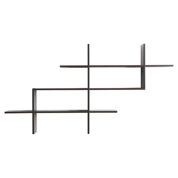 Danya B 3-Tier Hanging Wall Mount Floating Ladder Accent Shelf