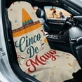 thumbnail image 2 of FOR U DESIGNS Cinco De Mayo Floral Print Car Towel Seat Covers with Absorbent Microfiber, Washable Universal Car Seat Protector Multi Purpose Towel for Gym Outdoor Sport, Picnic, Beach, 2 of 7