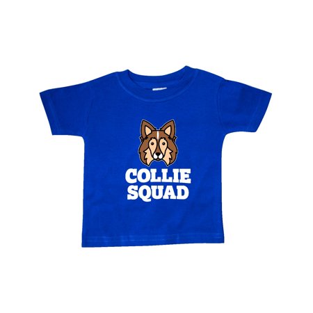 

Inktastic Dog Collie Squad Gift Baby Boy or Baby Girl T-Shirt