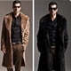thumbnail image 2 of Abrigo de piel de otoño e invierno para hombre, abrigo de piel sintética largo y cálido, 2 of 4