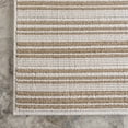 thumbnail image 4 of Rugs USA Hermine Striped Indoor/Outdoor Area Rug, 4' x 6', Hermine Brown, 4 of 9
