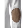 thumbnail image 3 of Rajiva Agrawal: Men's Shirt in 100% Cotton with Suede Trim (Color: White, Size: Large), 3 of 3