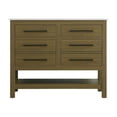 thumbnail image 5 of Elegant Kitchen and Bath 42 inch Single Bathroom Vanity in Chestnut Brown, 5 of 10