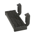 thumbnail image 3 of Carr Truck Step 134991-1 Maxgrip; Rocker Panel Mount; Single; Flat Step; 500 Pound Weight Capacity; Non Extendable; Stationary; Powder Coated; Black, 3 of 4