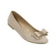 thumbnail image 2 of Zapato Flats Balerina Casual Niña Mujer T-23 Color Maquillaje 1044 Kuali Shoes Piso Comodos, 2 of 5