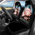 thumbnail image 3 of Uourmeti Axolotl Driving Flower Print Car Seat Covers Full Surround Car Seat Covers Full Set Easy to Install Comfortable Driving Breathable Fit for Truck Cars, 3 of 10