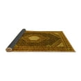 thumbnail image 2 of Ahgly Company Indoor Rectangle Medallion Yellow Traditional Area Rugs, 6' x 9', 2 of 4