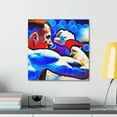 thumbnail image 3 of Boxing in Digital Color - Canvas, 3 of 10