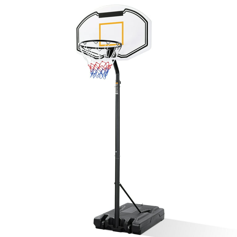 Portable Basketball Goal Basketball 35 Inch Basketball Hoops with 7 ft-8.5ft Adjustable & Removable Wheels Indoor Basketball System Game Play - Walmart.com