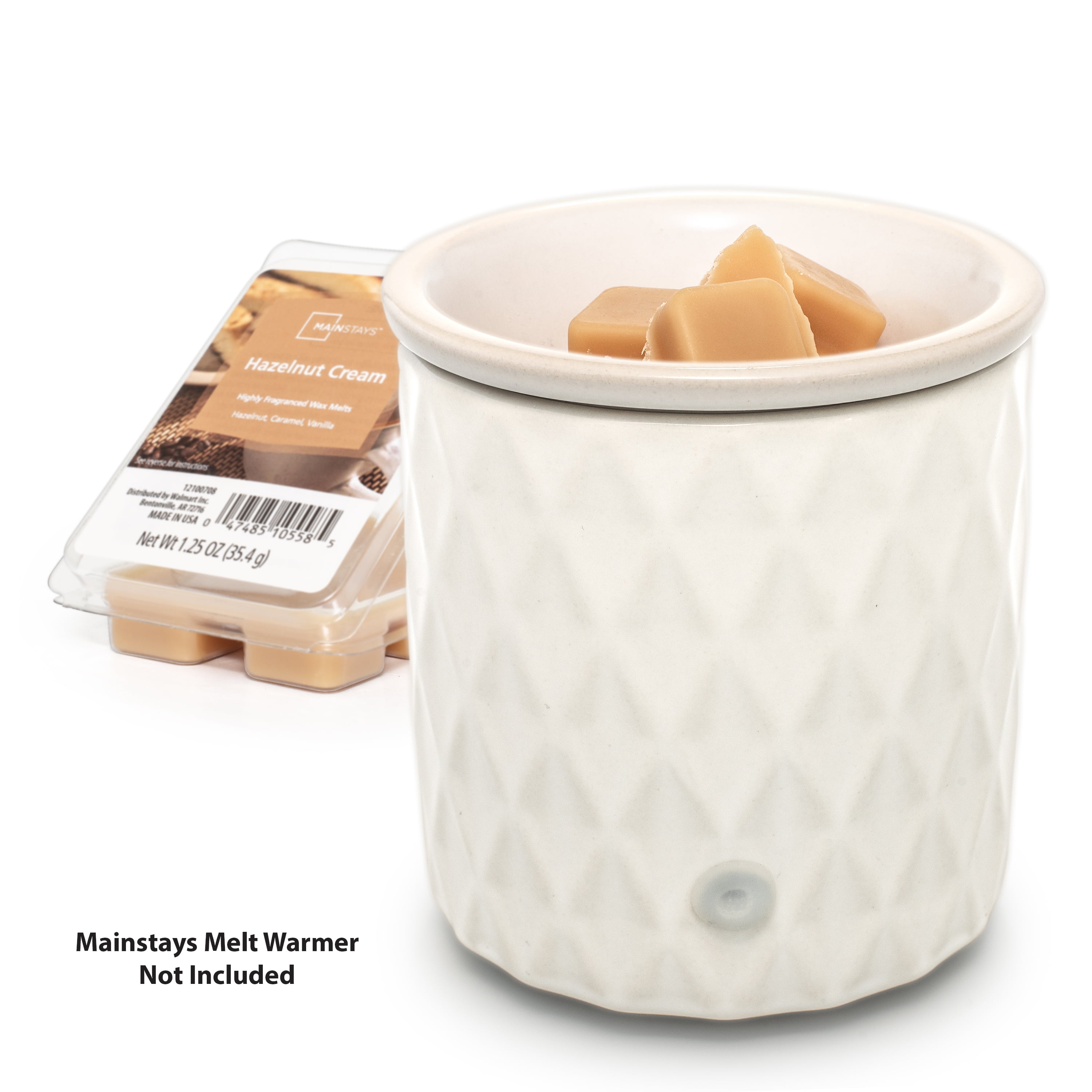 (6 pack) Mainstays Hazelnut Cream Scent 6 Cube Wax Melt, 1.25 oz