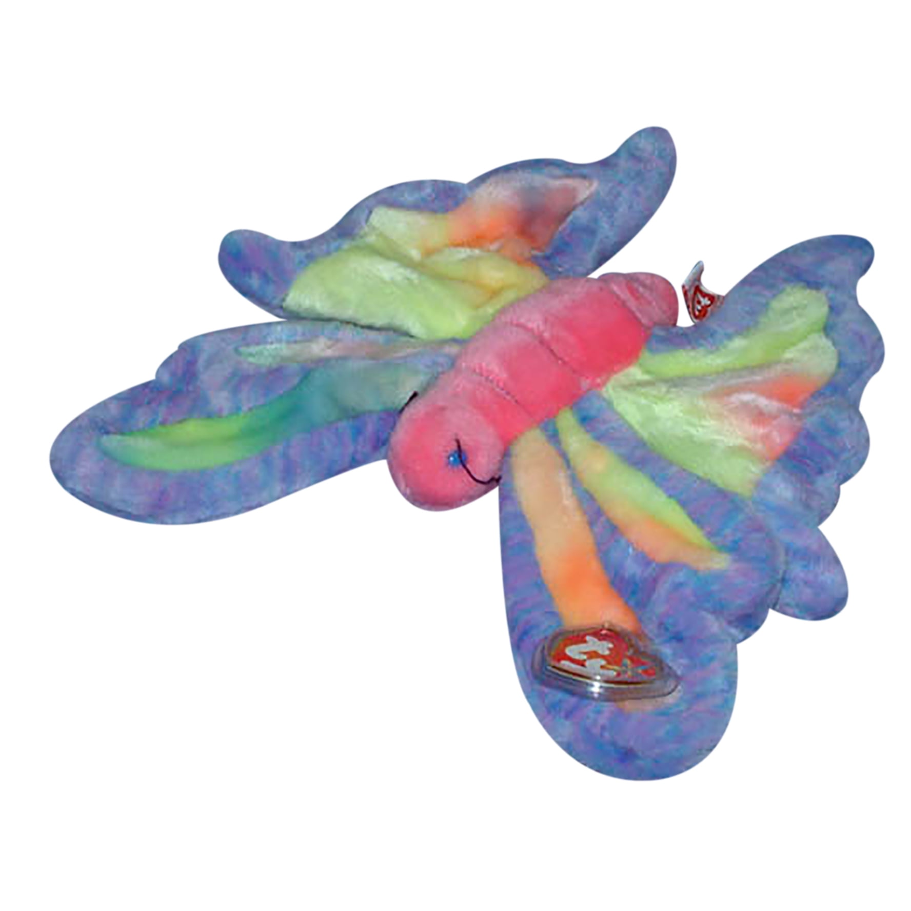 Ty Buddy Flitter the Butterfly Stuffed Animal MWMT's