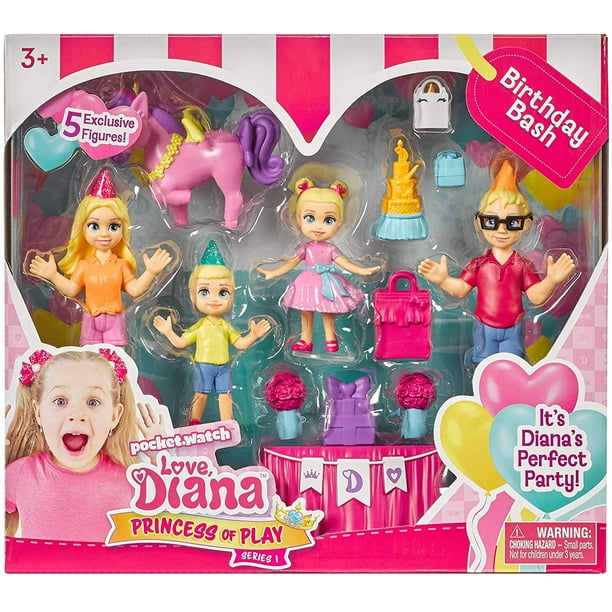 Far Out Toys Love, Diana, Kids Diana Show Princess of Play B Far Out Toys  Far Out Toys