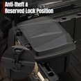 thumbnail image 3 of A & UTV PRO Rear Cargo Storage Box for 2009-2023 Polaris Ranger XP 1000 900 570,General 1000 Bed Trunk Tool Storage Bin Box Container with Lid Accessiories, 3 of 7