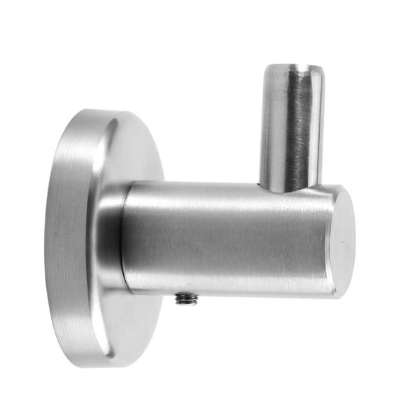 Yosoo  304 Stainless Steel Bathroom Kitchen Wall Mounted Single Clothes Hook Home Towel Hanger,Hook, Bathroom Hook