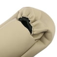 thumbnail image 6 of 1 Pair Front Seat Armrest Cover Replacement Microfiber Leather Beige for Ford F-350 1999-2006, 6 of 7