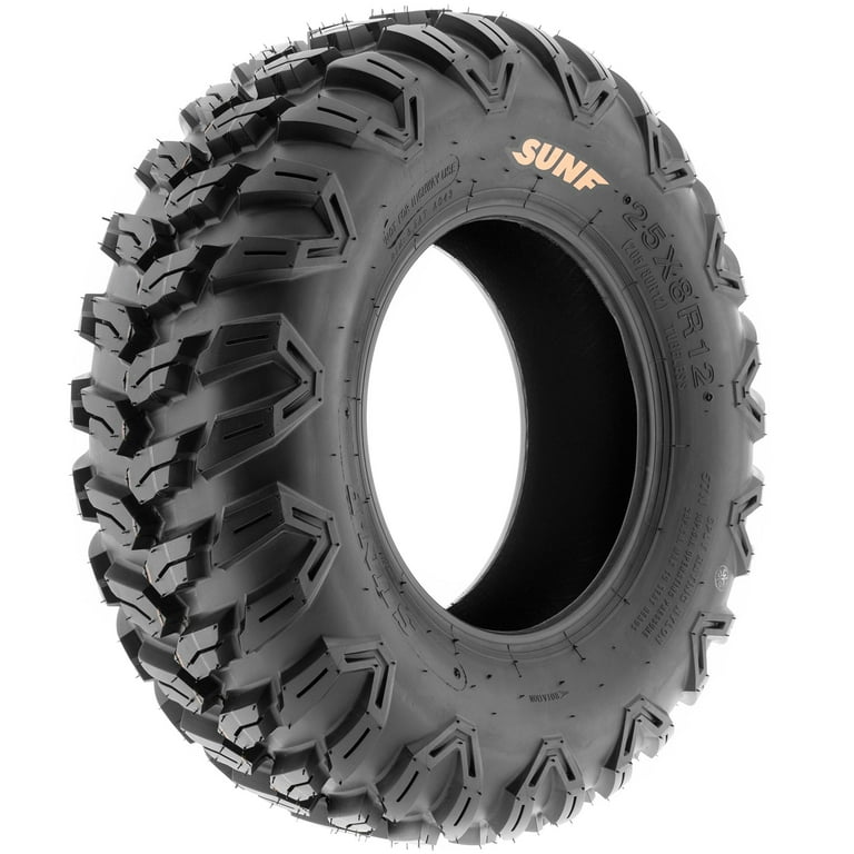 Full Set of sport ATV UTV Tires 25x8R12 6 PR 2pcs 25x10R12 6 PR