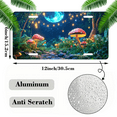 thumbnail image 2 of 1 Pcs 2D Flat License Plate Covers & Frames, Magical Night Forest For Decorative Front, Waterproof For Decoration Aluminum License Plate Covers & Frames Cover For Men Women, 12" X 6", 2 of 7