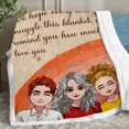 thumbnail image 3 of Every Time You Snuggle This Blanket - Personalized Mother's Day Mother Blanket, 3 of 7