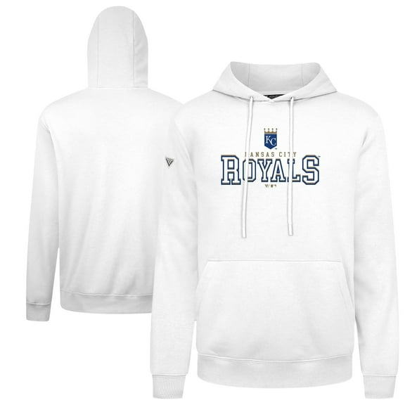 Men's Levelwear  White Kansas City Royals Podium Journey Hoodie