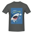 thumbnail image 4 of Bingfone Great White Shark Men'S Loose Fit Short-Sleeve Pocket T-Shirt, 4 of 7