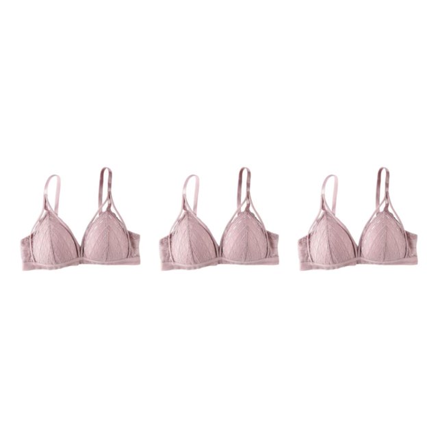 Guardurnaity Sujetador Push Up para mujer, lencería agradable a la piel, sujetador de copa de tres esquinas, Bralette íntimo femenino, buena Type1 NO1