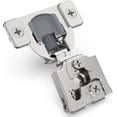 thumbnail image 1 of xianlin-2 Pack 3/4" Overlay 3D Soft Close Concealed Hinge for Face Frame Door, Smooth Slow Quite, Self Closing Hinges, 105° Open, Hidden Stainless Steel Hinge for Kitchen Cabinet Door, Satin Nickel, 1 of 4