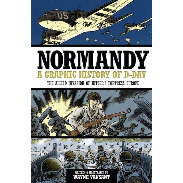 Libro Normandy A Graphic History of D-Day Zenith Press Novela Grafica Segunda Guerra Mundial