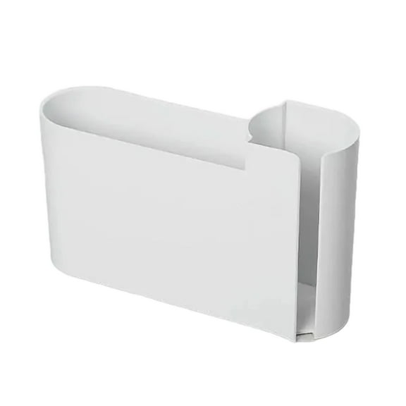 Wall Mounted Bag Holder Organizer Durable Waste Dispenser With Lid For Kitchen Bathroom Storage Home Textile