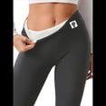 thumbnail image 1 of Leggings de Cintura Alta y Gruesos para Mujer: Pantalones de Yoga, Ciclismo y Entrenamiento con Control de Abdomen Sin Transparencias. Gris Oscuro M, 1 of 3