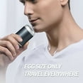 thumbnail image 3 of Rasoirs Électriques pour Hommes, Rasoir Rechargeable Humide et Sec, Rasoir Électrique Étanche, Affichage Numérique Intelligent, Rasoirs Rotatifs 4D, Charge USB (Vert), 3 of 6