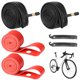thumbnail image 1 of cámaras de aire para bicicleta de 700 x 35/43C con válvula de 48 mm, más 2 palancas de neumáticos y 2 tiras resistentes a puñaladas, neumáticos de repuesto plegables para bicicleta de carretera, 1 of 8