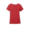 thumbnail image 6 of District Made Ladies Perfect Weight Scoop Tee-2XL (Classic Red), 6 of 6