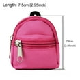 thumbnail image 3 of 2PCS Doll Backpack Zipper Mini Cute Doll Bag Doll Shoulder Bag Doll Knapsack, 3 of 10