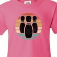 thumbnail image 4 of Inktastic Bowling Sunset for Bowler Silhouette Bowling Pins Youth T-Shirt, 4 of 5