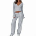thumbnail image 1 of Top de Pilates para Mujer, Top de Yoga, Top de Ballet con Cuello en V, Larga, para Entrenamiento, Balletcore, Chica Limpia. Gris L, 1 of 8