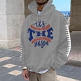 thumbnail image 1 of MHFRRA Sudadera con Capucha para Hombre con Estampado de Fútbol, Informal, Holgada, para Uso Diario, Cómoda y Cálida Gris claro, 1 of 3