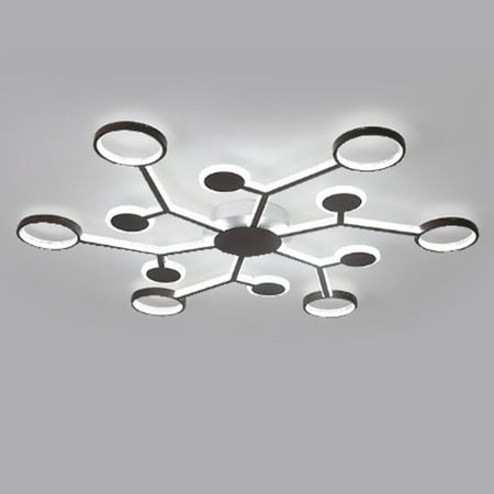 

Fichiouy 6-Head Ceiling Light Branch Chandelier Lamp Modern LED Lighting Fixture Indoor 138W