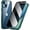 Green, variant on Compatible with iPhone 13 Magnetic Case with Built in Privacy Screen Protector Anti Spy Tempered Glass Slim Metal Aluminum Shockproof Cover Hard Drop Proof Protective 6.1 inch Green