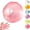Pink, variant on Coconut Oil Squishy Stress Ball, Slow Rising Squeeze Sensory Fidget Toy for Kids & Adults, Soft Oil Ball for Anxiety Relief, Party Favors & Birthday Gift