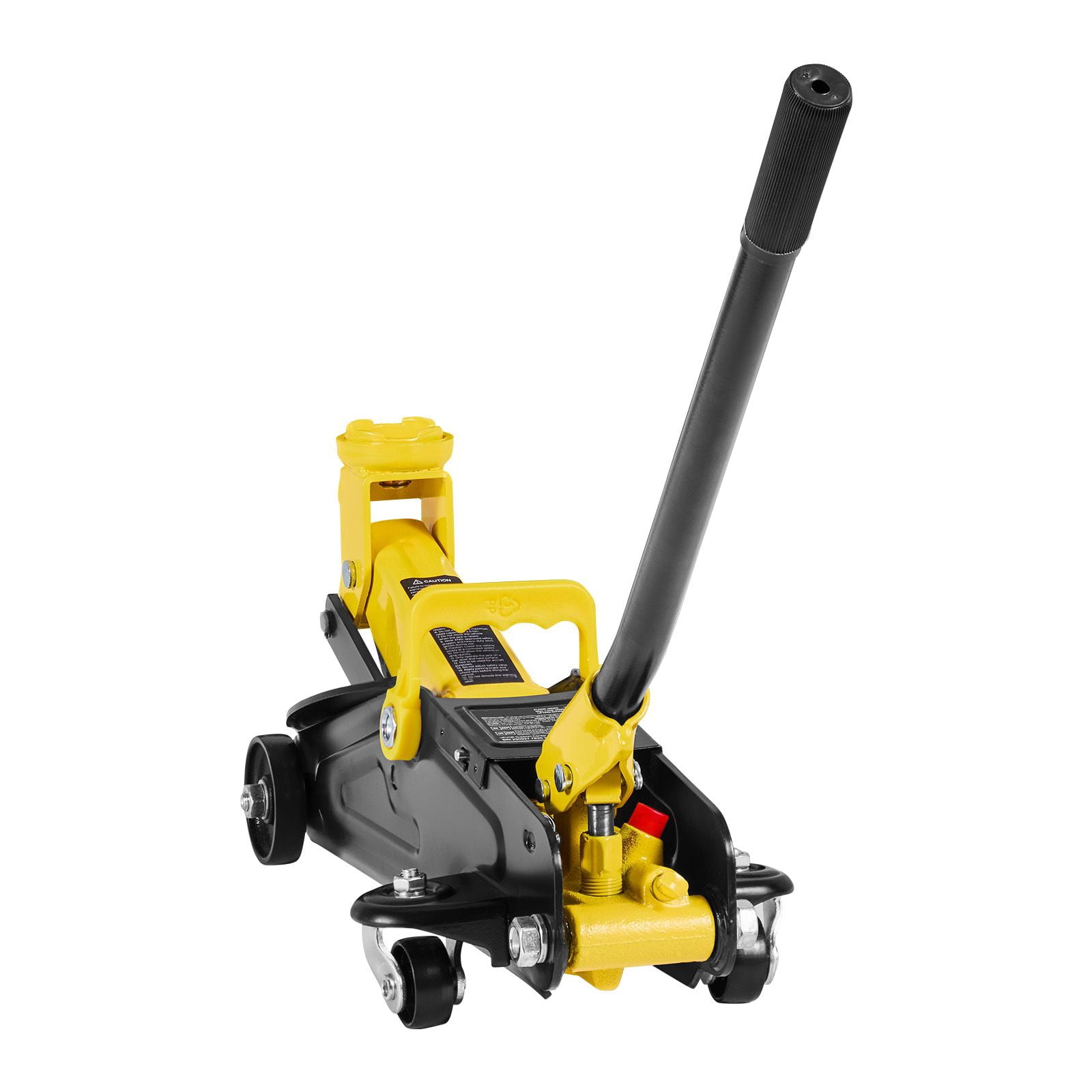 Professional 2-Ton Low Profile Racing Floor Jack&Stands Set, Quick Lift Hydraulic Trolley for Compact SUVs&Sports Cars