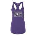 thumbnail image 2 of Wild Bobby RIP Jerry Springer 90's TV Talk Show Host Famous People Ladies Racerback Tank Top, Purple Rush, Large, 2 of 6