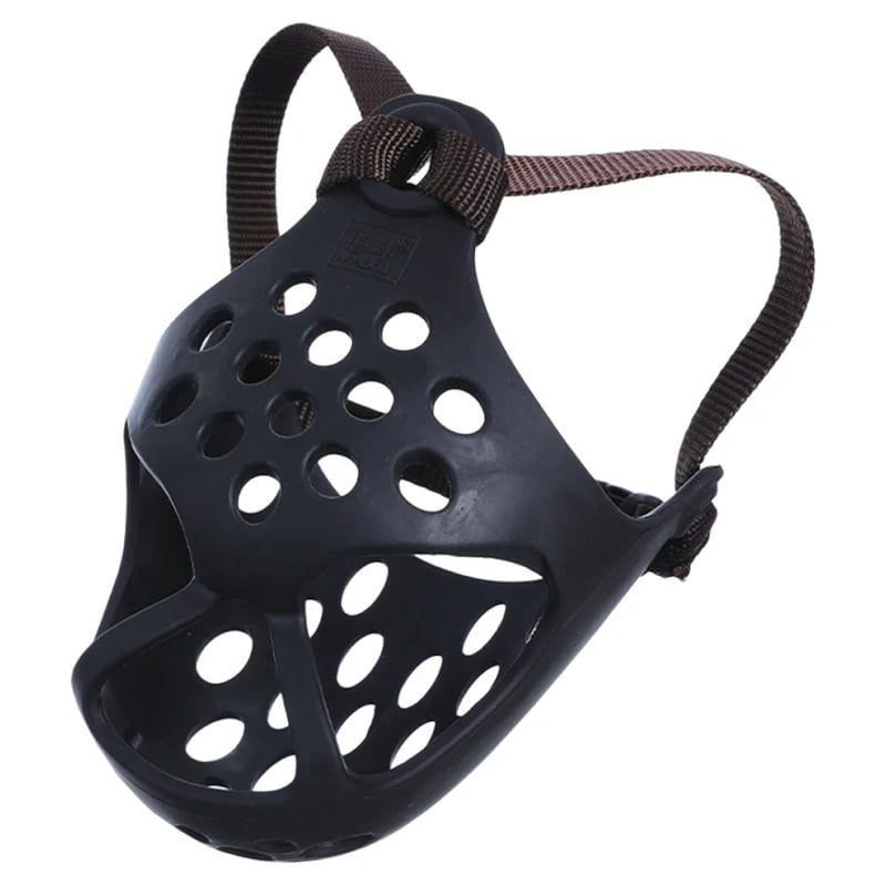 Short Snout Dog Muzzle - Breathable Mesh Design For Bulldogs Pugs | Lightweight & Bite-Resistant