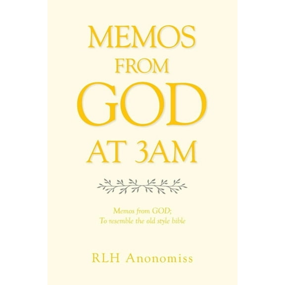 Memos from God at 3am, (Paperback)