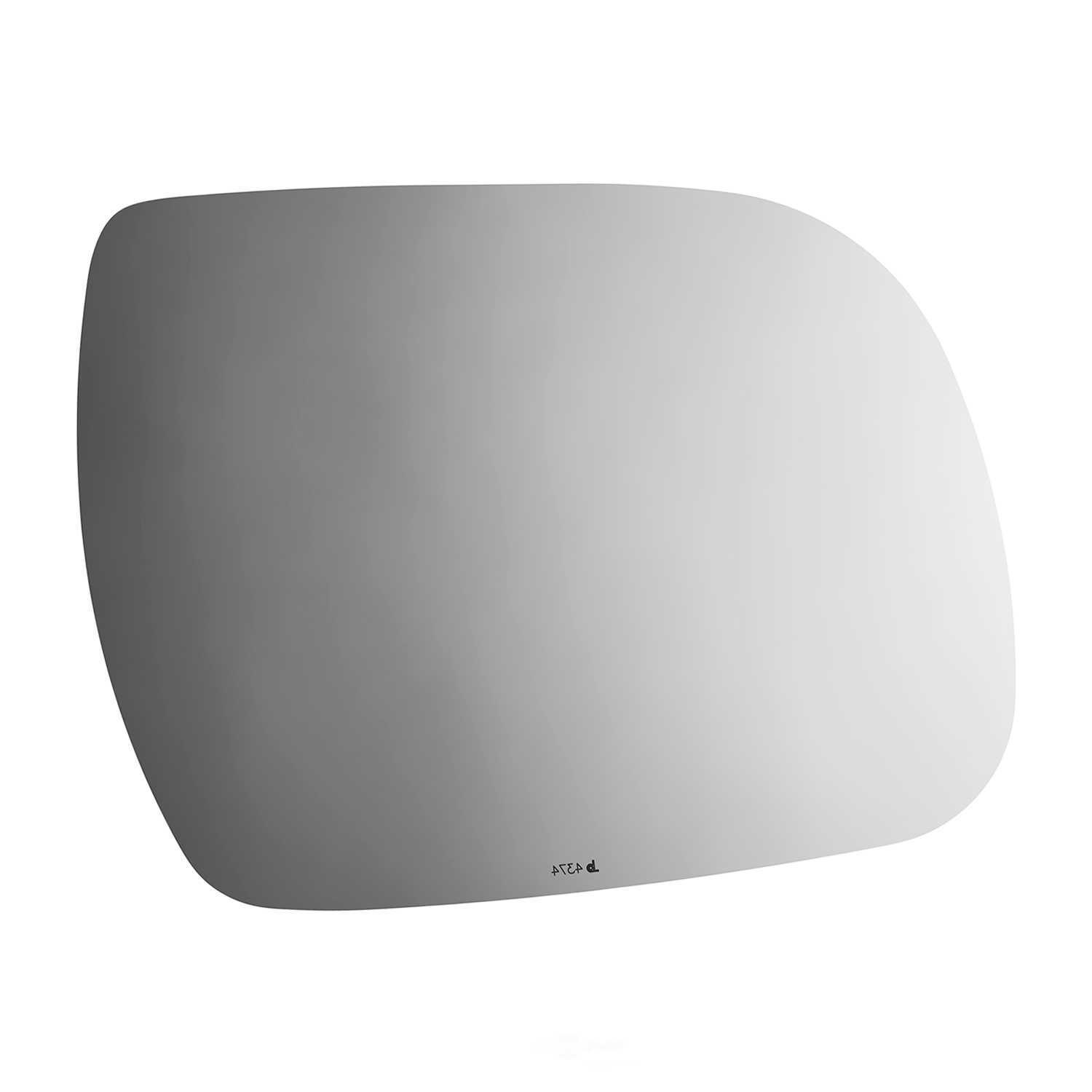 Burco Side View Mirror Replacement Glass - Clear Glass - 4374